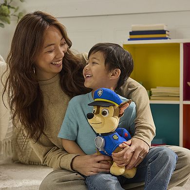 PAW Patrol Room Patrol Chase Interactive Plush Toy with Light-Up Badges