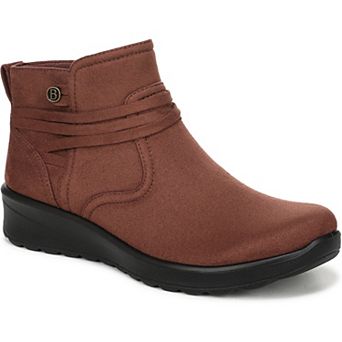 LifeStride Guest Women's Microfiber Zip Ankle Boots