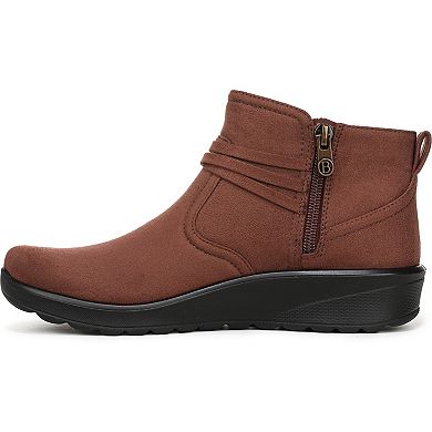 LifeStride Guest Women's Microfiber Zip Ankle Boots