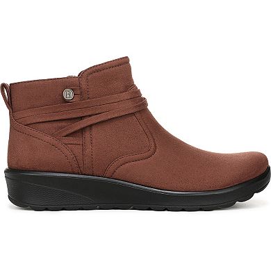 LifeStride Guest Women's Microfiber Zip Ankle Boots