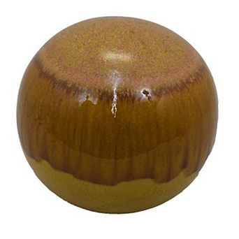 Mary Tabletop Accent Decor, Modern Round Orb, Ceramic