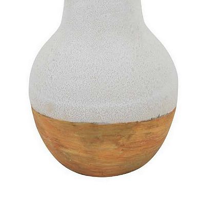 Enya Flower Vase, Spiked Narrow Neck, Ceramic