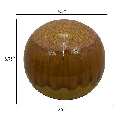 Mary Tabletop Accent Decor, Modern Round Orb, Ceramic