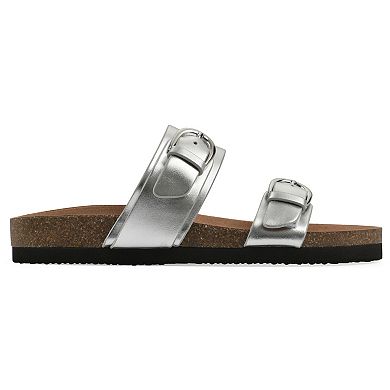 White Mountain Hardball Women's Footbeds Slingback Sandals