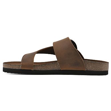 White Mountain Harley Women's Cushioned Footbeds Sandals