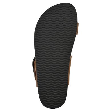 White Mountain Harley Women's Cushioned Footbeds Sandals