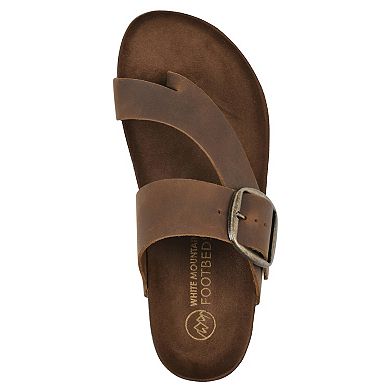 White Mountain Harley Women's Cushioned Footbeds Sandals