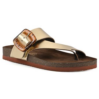 White Mountain Harley Women's Cushioned Footbeds Sandals