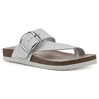 White Mountain Harley Women's Cushioned Footbeds Sandals