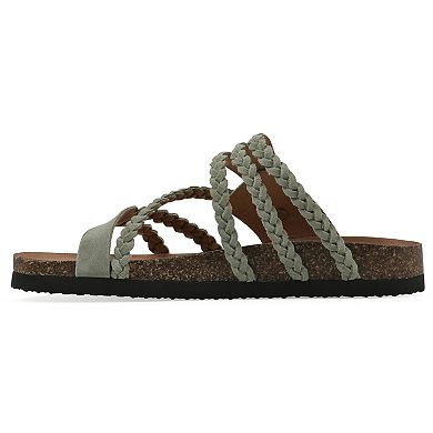 White Mountain Hayleigh Women's Cushioned Slingback Sandals