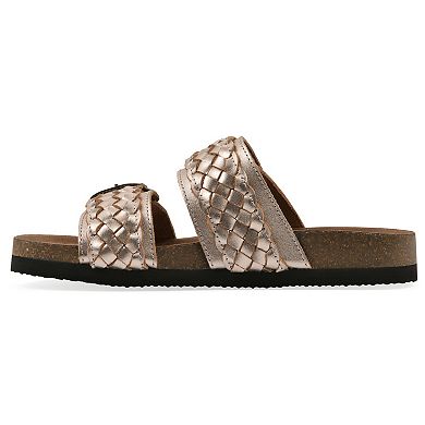 White Mountain Hey Hey Women's Cushioned Footbeds Sandals