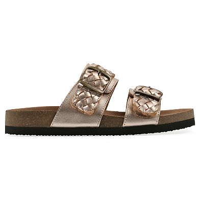 White Mountain Hey Hey Women's Cushioned Footbeds Sandals