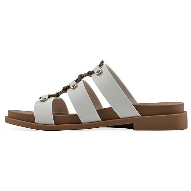 White Mountain Koala Women's Slip-On Sandals