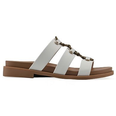 White Mountain Koala Women's Slip-On Sandals