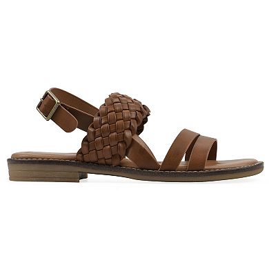 White Mountain Macaroni Women's Slingback Sandals