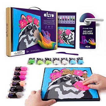 OKTO Air-Dry Clay by Numbers Raccoon (11.4 x 11.4 in)