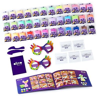 OKTO Air Clay Set for Creativity 36 Colors