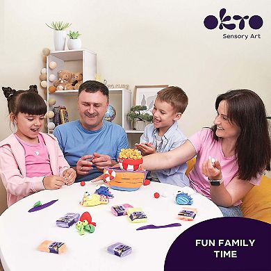 OKTO Air Clay Set for Creativity 36 Colors