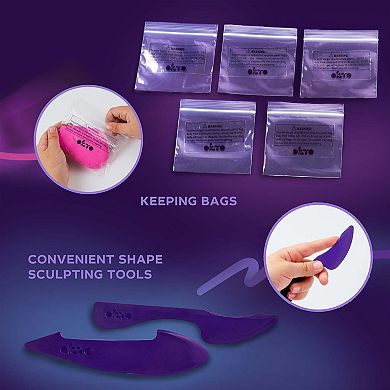 OKTO Air Clay Set for Creativity 36 Colors
