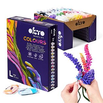 OKTO Air-Dry Clay Compound Mix Colours L Air Clay Compound (nan)