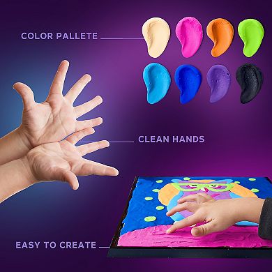 OKTO Air-Dry Clay by Numbers Owl (11.4 x 11.4 in)