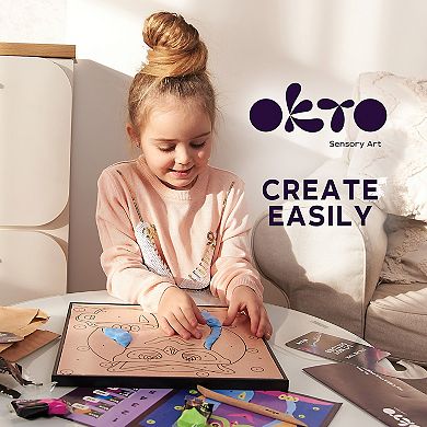 OKTO Air-Dry Clay by Numbers Owl (11.4 x 11.4 in)