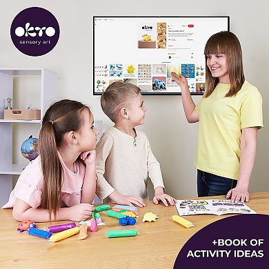 OKTO Air-Dry Clay Classpack Color Dough Classpack School