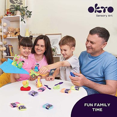 OKTO Air Clay Set for Creativity 24 Colors