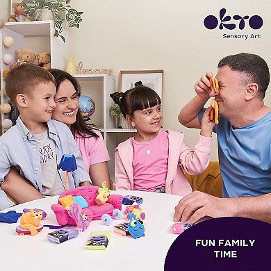 OKTO Air-Dry Clay Color Set 18 Colors Creativity (nan)