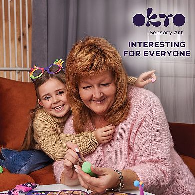 OKTO Air-Dry Clay Color Set 18 Colors Creativity (nan)