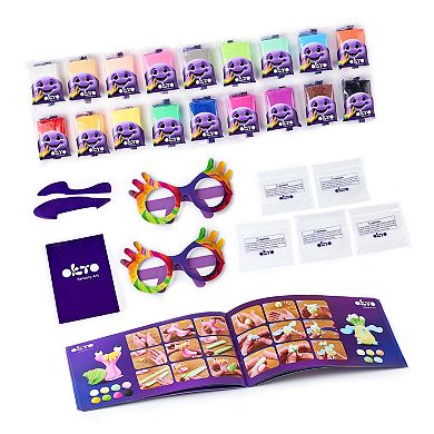 OKTO Air-Dry Clay Color Set 18 Colors Creativity (nan)