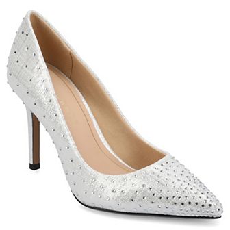 Journee Venus Women's Pointed Toe Stiletto Heel Comfort Dress Pumps