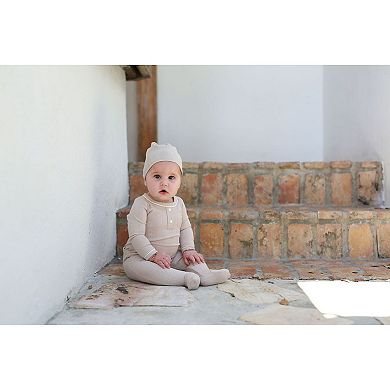Lil Legs Grandpa Footie - Pink Tulip main image 0