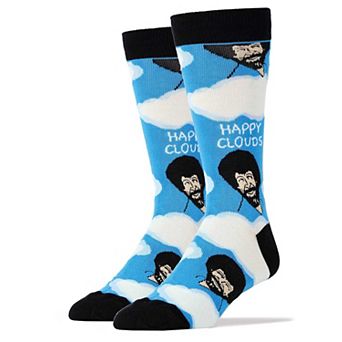 Men's Crew Socks -Happy Clouds