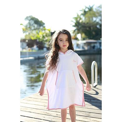 Cover-Up White with Pink - Little Kid Girls