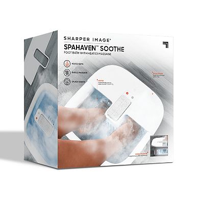 Sharper Image Massager Foot Bath Soothe