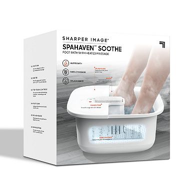 Sharper Image Massager Foot Bath Soothe