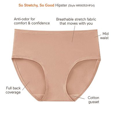 Warners So Stretchy So Good Hipster Panty WRW253HP14J