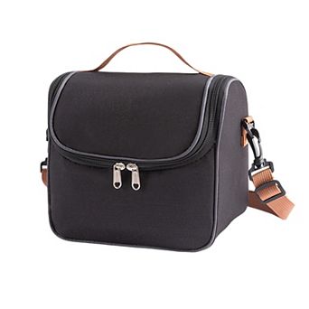 Lunch Bag, Reusable Insulated Lunch Tote Bag, Diamond Shape Lunch Box 8.66"x6.3"x7.87"