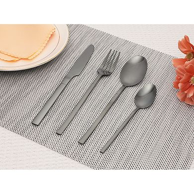 16 Piece Silverware Set, Stainless Steel Flatware, Mirror Polished Serving Utensils Set for Kitchen