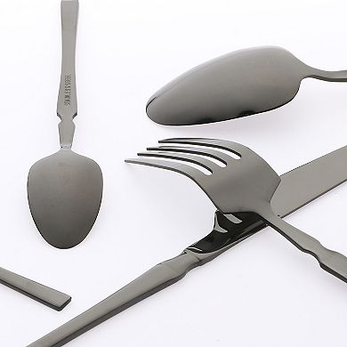 16 Piece Silverware Set, Stainless Steel Flatware Set for 4, Mirror Polished Serving Utensils Set