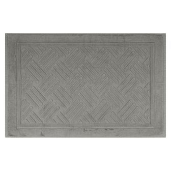 1 pc Cotton Bath Mat Towel, Luxury Absorbent Floor Rug for Hotel Spa Shower Bathroom Towels