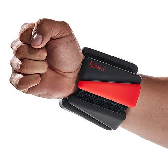 Sunny Health & Fitness Adjustable Wrist Weights (pair)