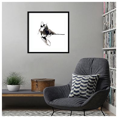 Asher I by Emily Kalina Wood Framed Wall Art Print