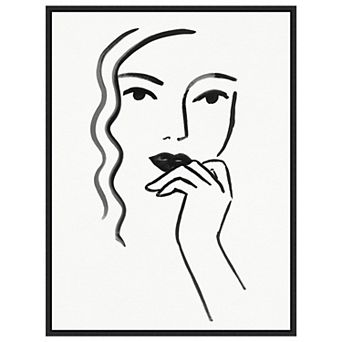 Athene II by Victoria Borges Framed Canvas Wall Art Print