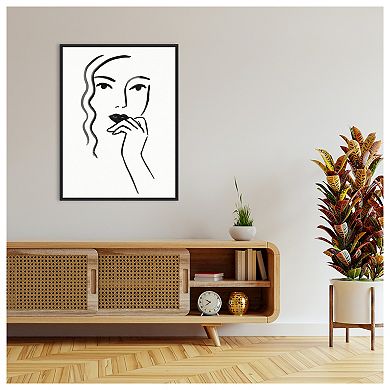 Athene II by Victoria Borges Framed Canvas Wall Art Print