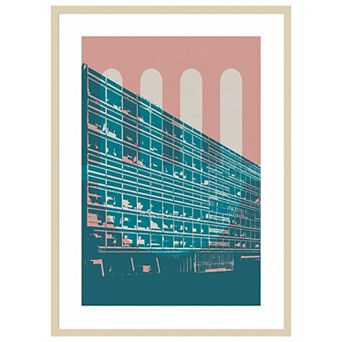 Architecture V by Gary William Wood Framed Wall Art Print