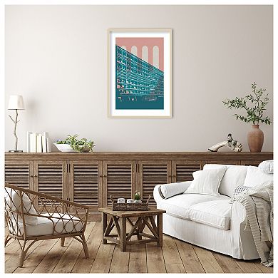 Architecture V by Gary William Wood Framed Wall Art Print