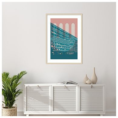 Architecture V by Gary William Wood Framed Wall Art Print