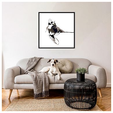 Asher I by Emily Kalina Framed Canvas Wall Art Print